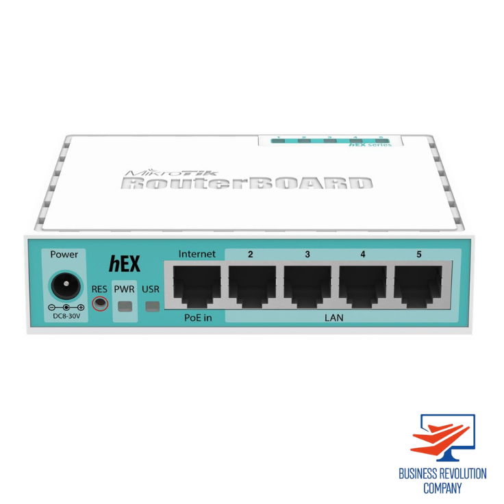 Routeur MikroTik RB750Gr3 hEX Gigabit 880 MHz VPN au Cameroun