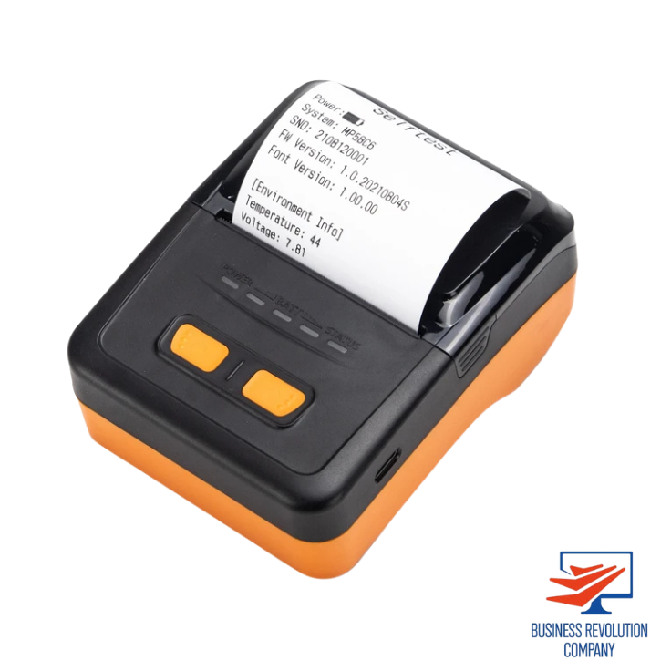 Imprimante Recu Thermique Bluetooth Mobile 80mm bon prix - vue 1