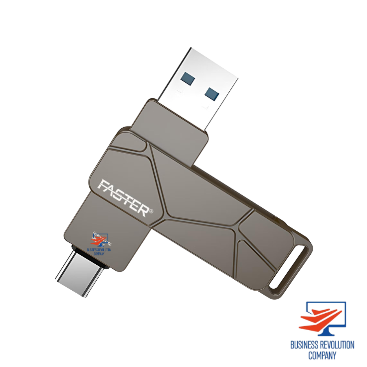 Clé USB 32Go Faster Dual OTG Type-C Métal prix Cameroun