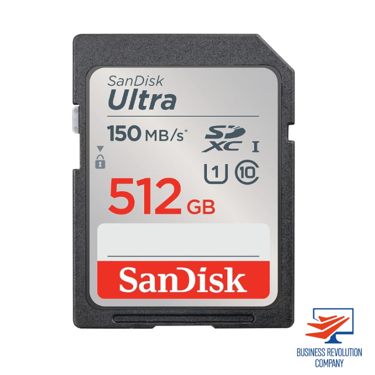 Carte Mémoire 512Go SanDisk SD Ultra Class10 prix Cameroun