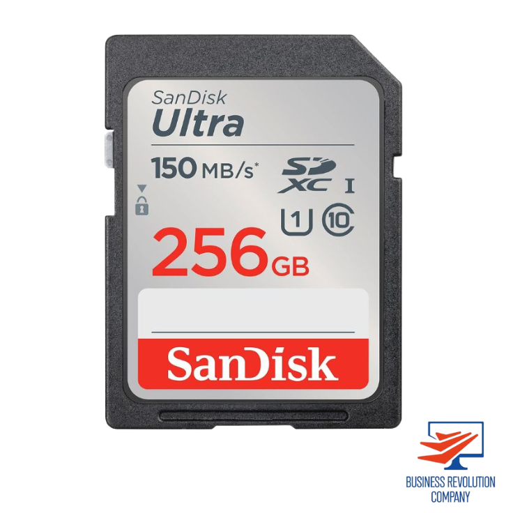 Carte Mémoire 256Go SD SanDisk Ultra Class10 prix Cameroun