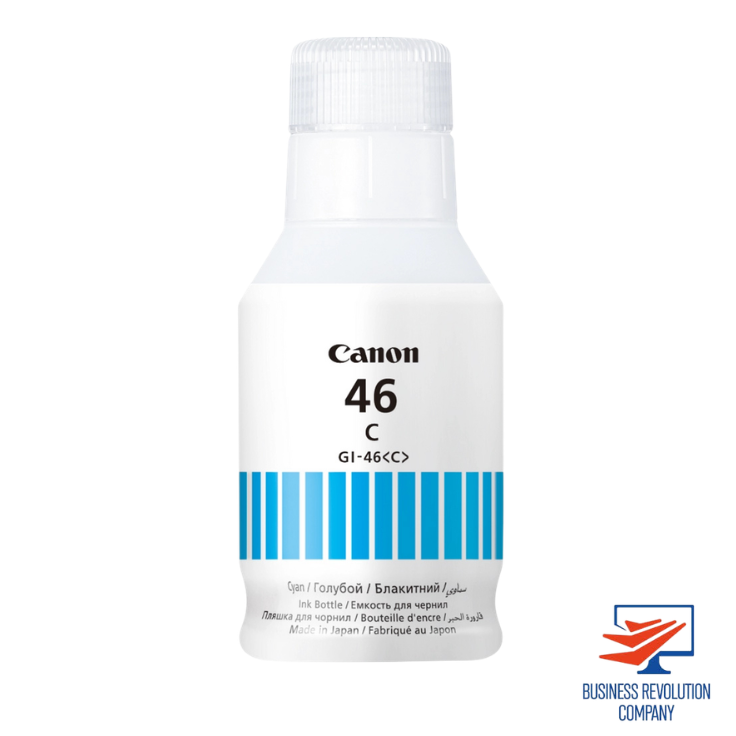 Bouteille Encre Canon GI-46 Cyan Origine prix Cameroun
