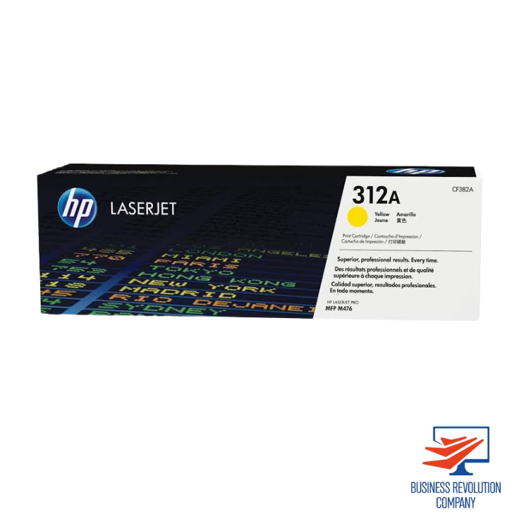 Cartouche d'encre Toner HP 312A Jaune CF382A 2700p prix Cameroun
