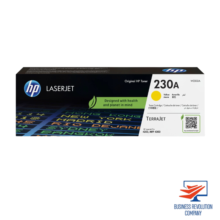 Cartouche d'encre Toner HP 230A Jaune W2302A 1800p prix Cameroun