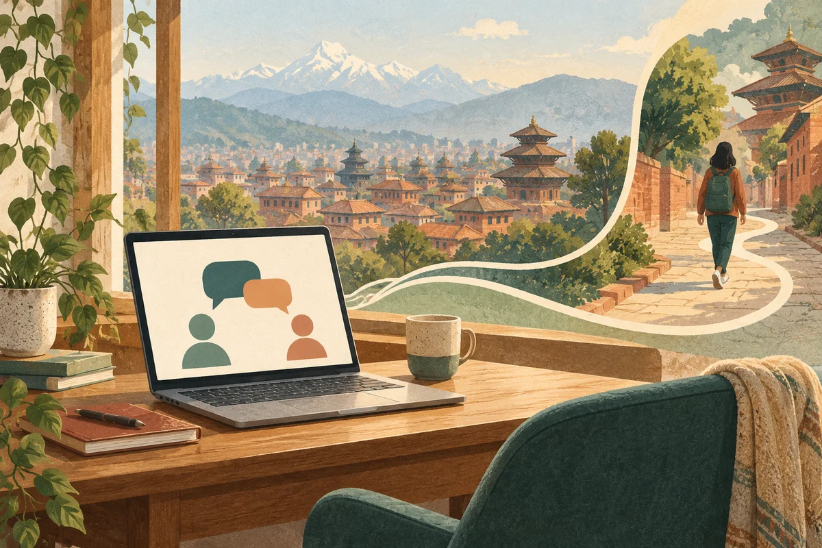 Online or In-Person Therapy in Kathmandu Valley?