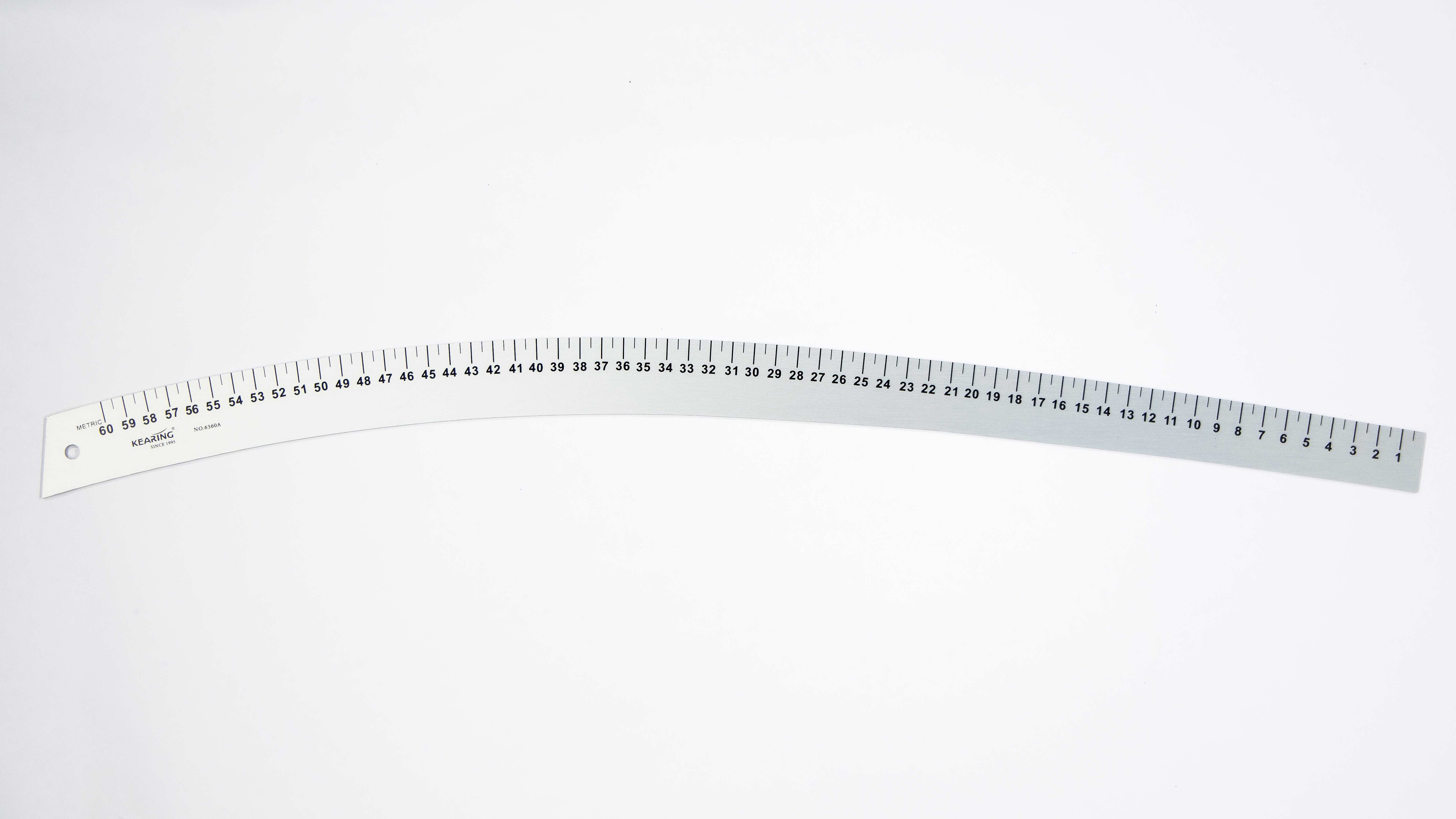 Kearing Hip Curve Metal Ruler