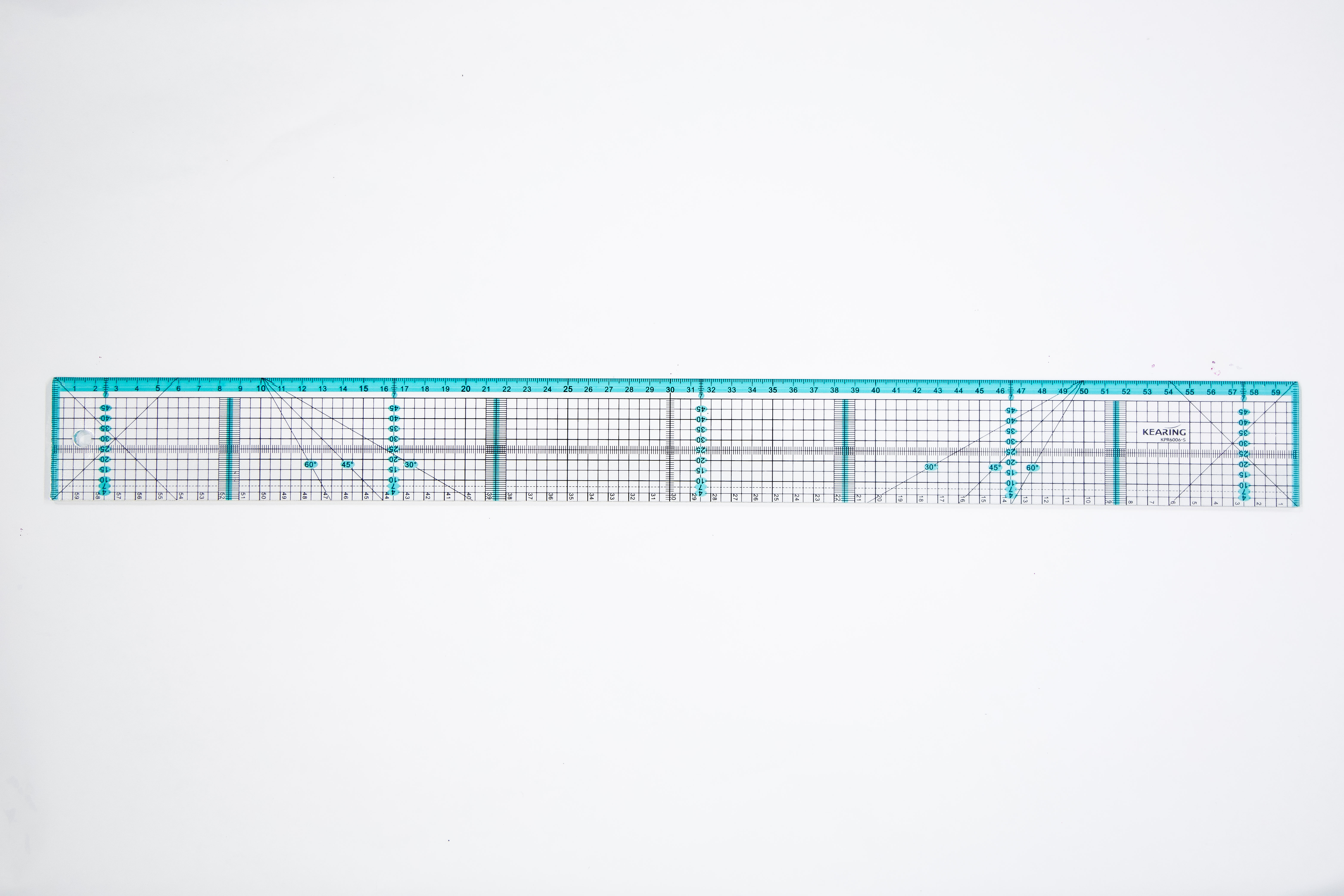 Kearing Metal Edge Ruler - Detail View