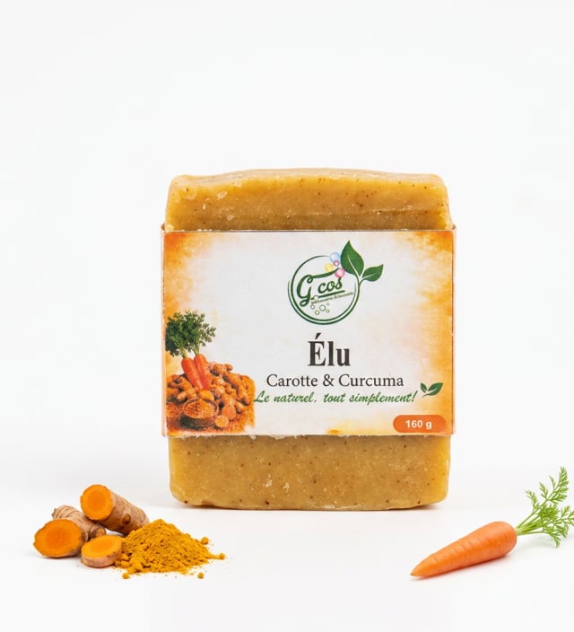 Savon Artisanal Curcuma & Carotte - Élu