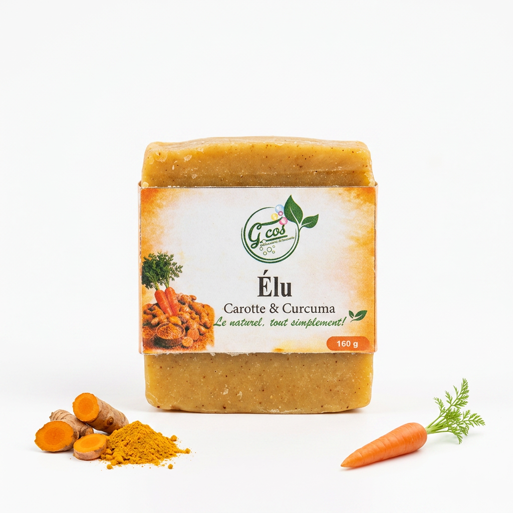 Savon Artisanal Curcuma & Carotte - Élu
