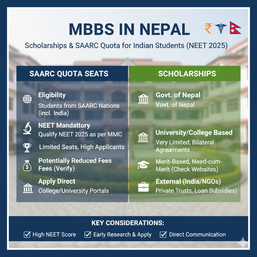 Scholarships & EMI Options for MBBS Education In Nepal