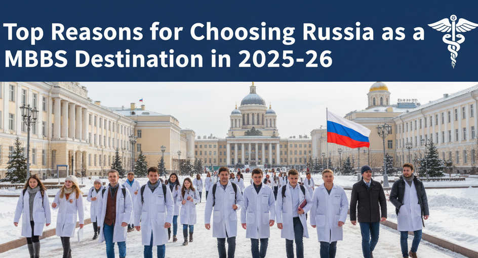 Top Reasons for choosing Russia as a MBBS destination in 2025-26