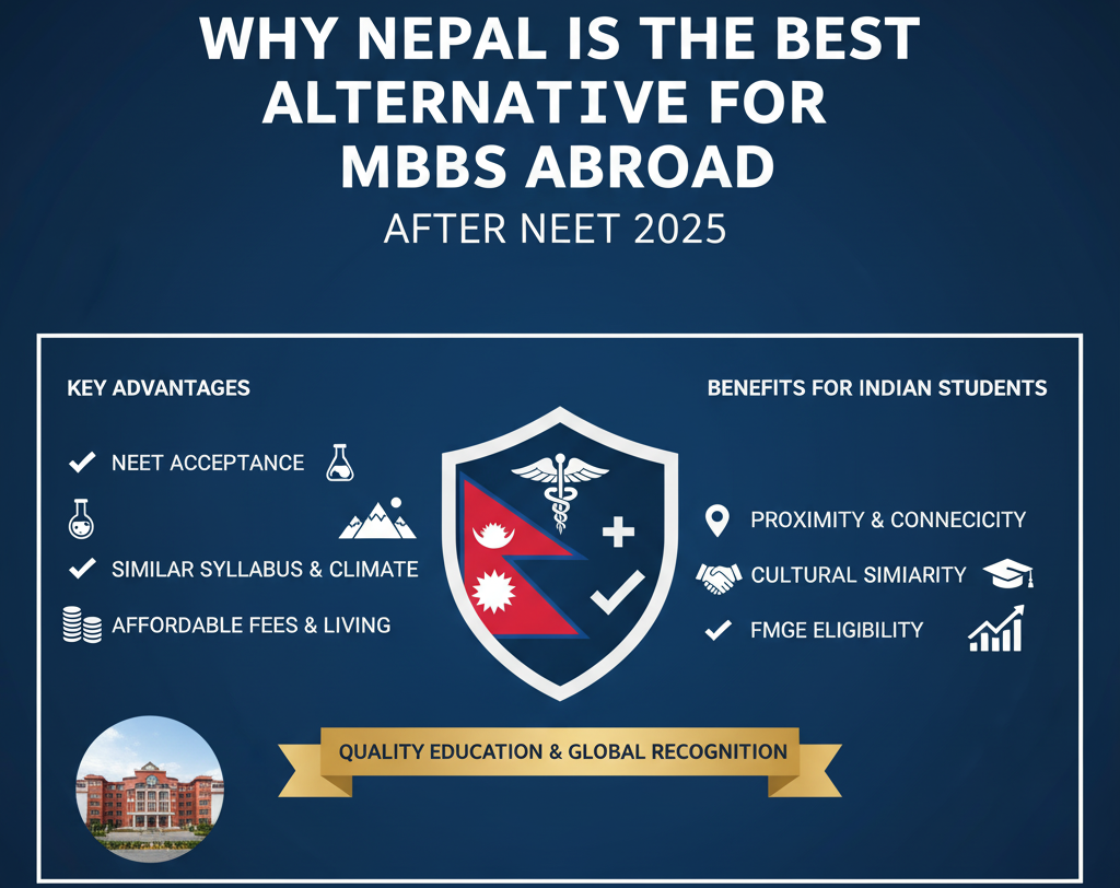 Why Nepal is the best alternative for MBBS abroad after NEET 2025