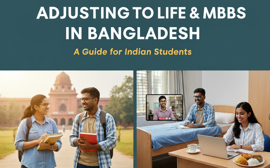 How Indian students can adjust to life in Bangladesh while studying MBBS