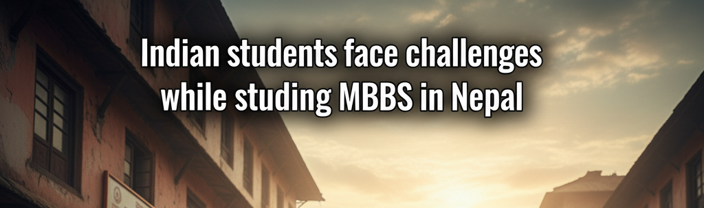Indian students face challenges while studying MBBS in Nepal
