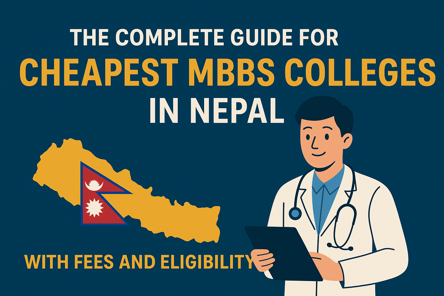 The Complete Guide for Cheapest MBBS colleges in Nepal, with Fees and Eligibility