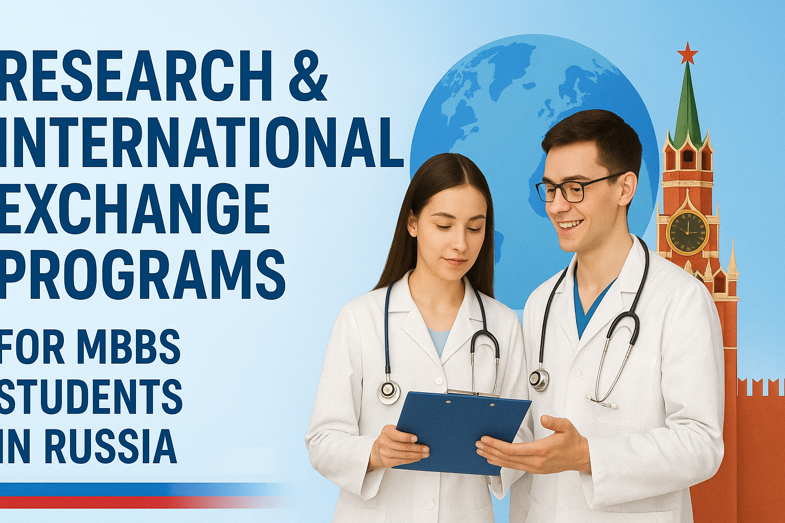 Research & International exchange programs for MBBS students in Russia