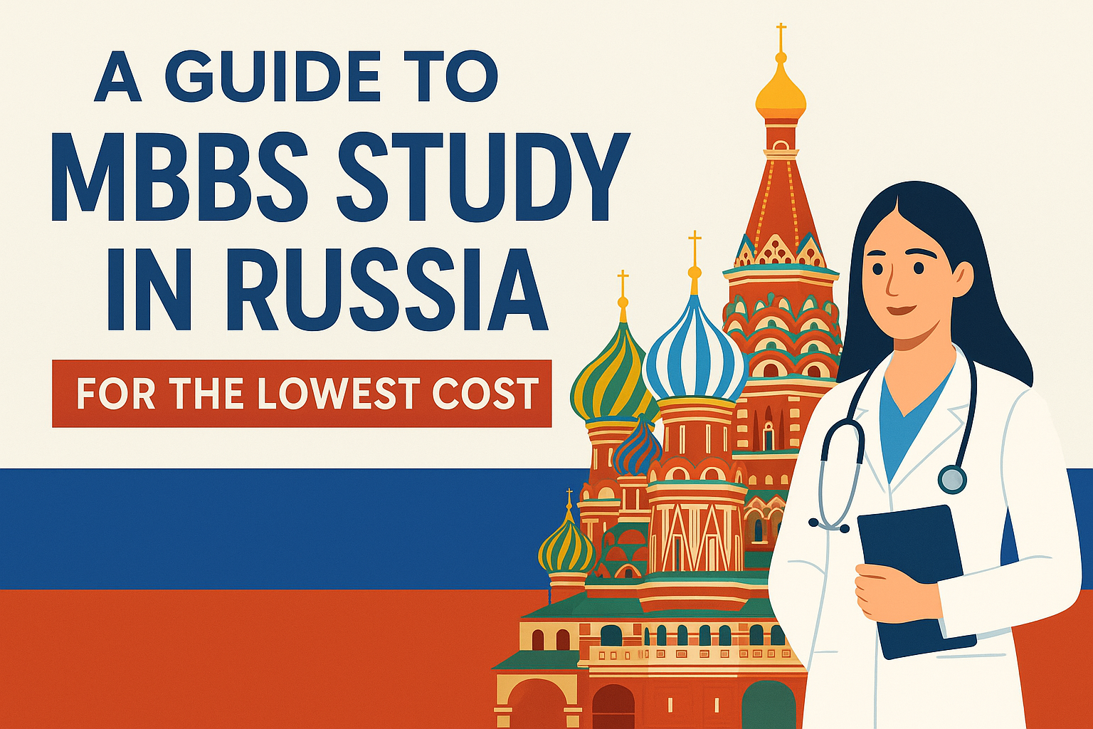 A Guide to MBBS Study in Russia for the Lowest Cost.
