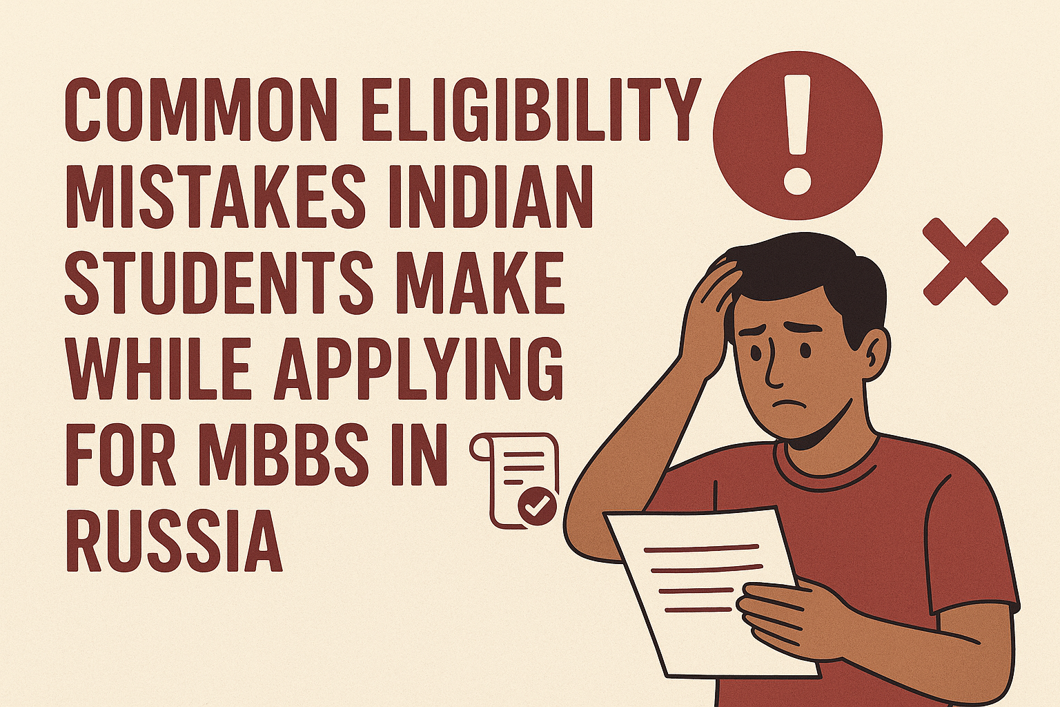 Common Eligibility Mistakes Indian Students Make While Applying for MBBS in Russia