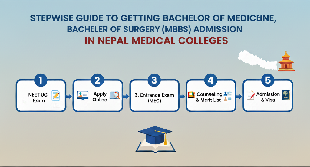 Stepwise Guide to Getting MBBS Admission in Nepal Medical Colleges