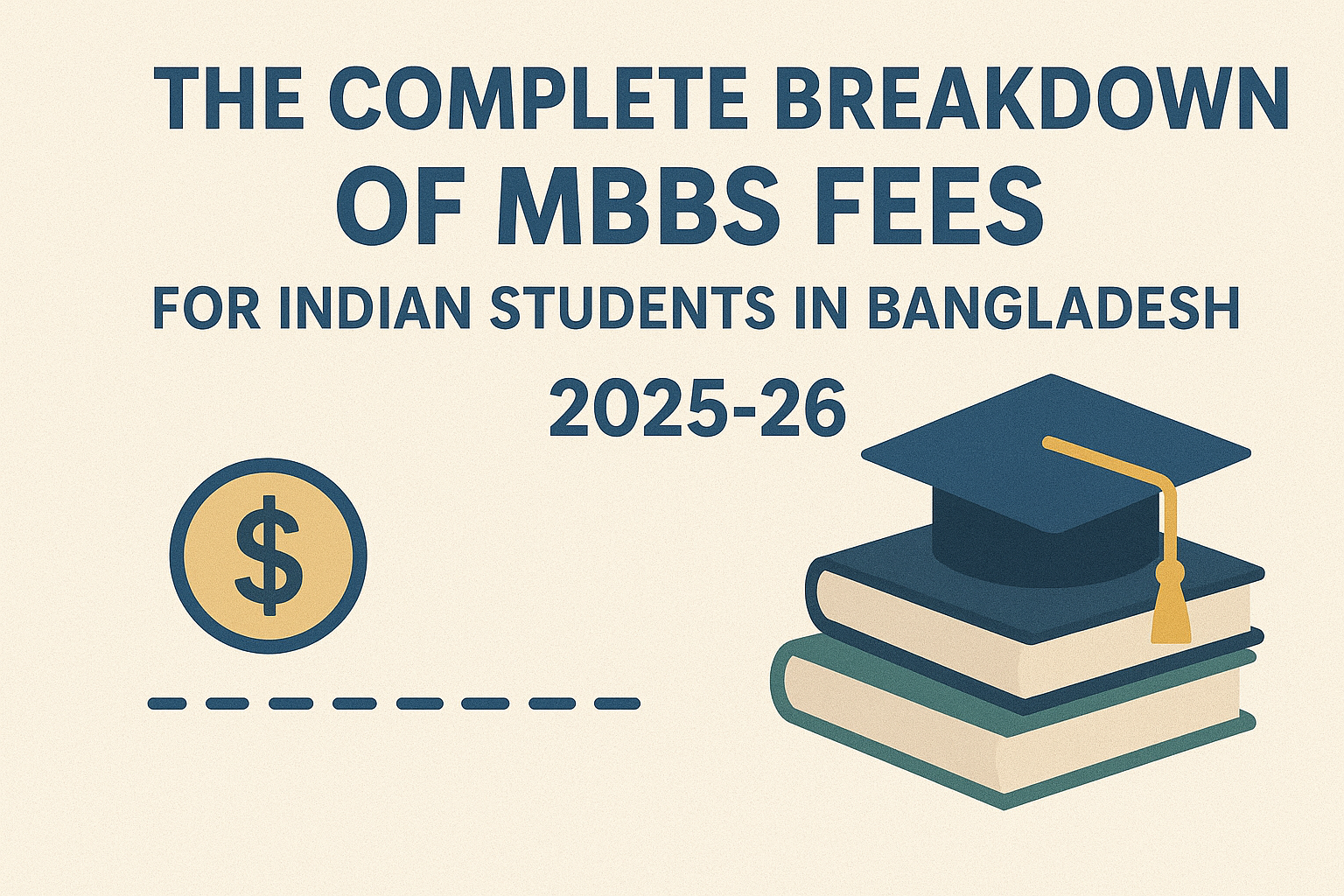 The complete breakdown of MBBS fees for Indian students in Bangladesh (2025-26)