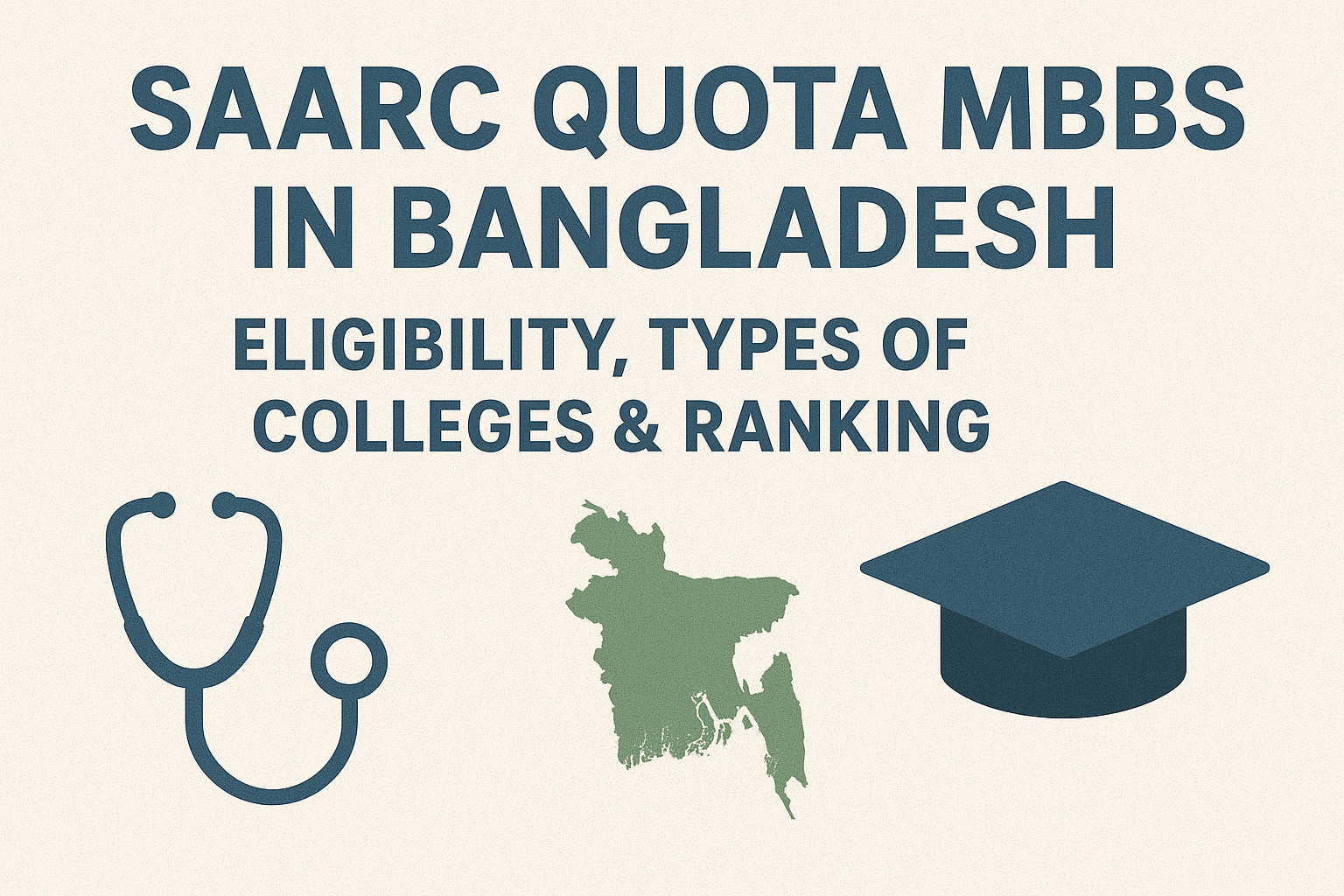 SAARC Quota MBBS in Bangladesh: Eligibility, Types of Colleges & Ranking