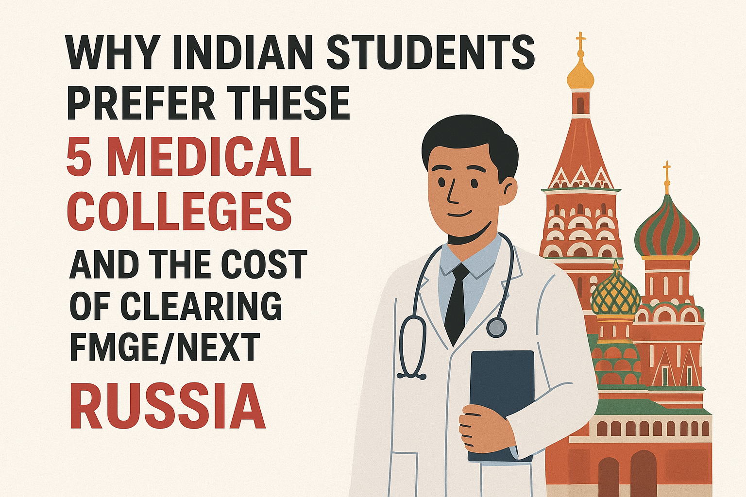 Why Indian Students Prefer These 5 Medical Colleges in Russia