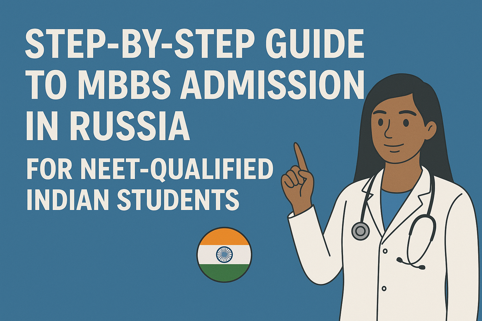 Step-by-Step Guide to MBBS Admission in Russia for NEET-Qualified Indian Students