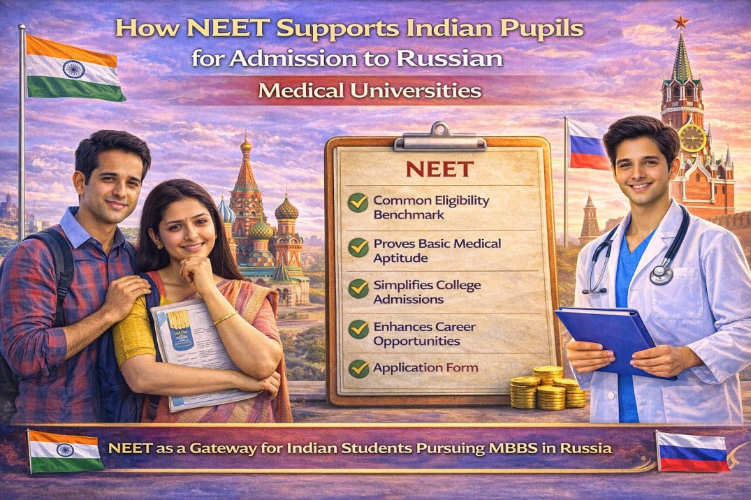 How NEET Supports Indian Pupils for Admission to Russian Medical Universities