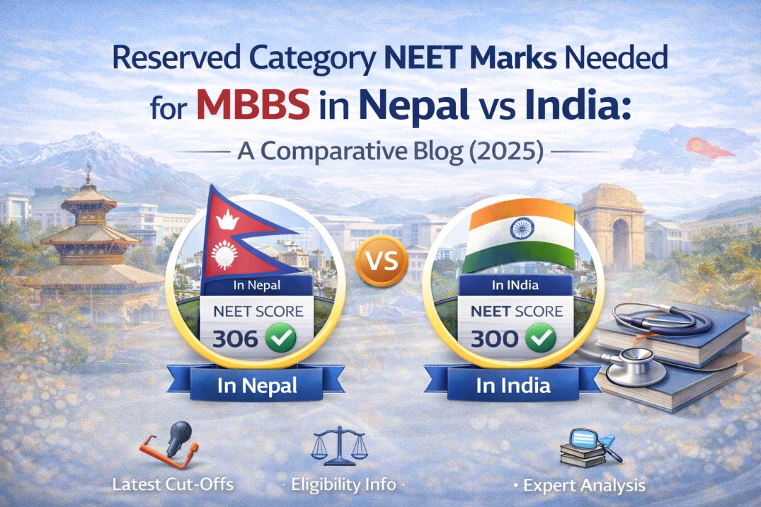 Reserved Category NEET Marks Needed for MBBS in Nepal vs India: A Comparative Blog (2025)