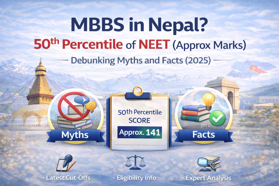 MBBS in Nepal?50th Percentile of NEET (Approx Marks) Debunking Myths and Facts (2025)