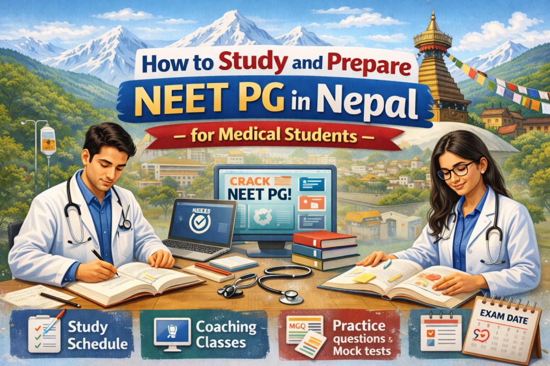 How to study and prepare NEET PG in Nepal for medical students
