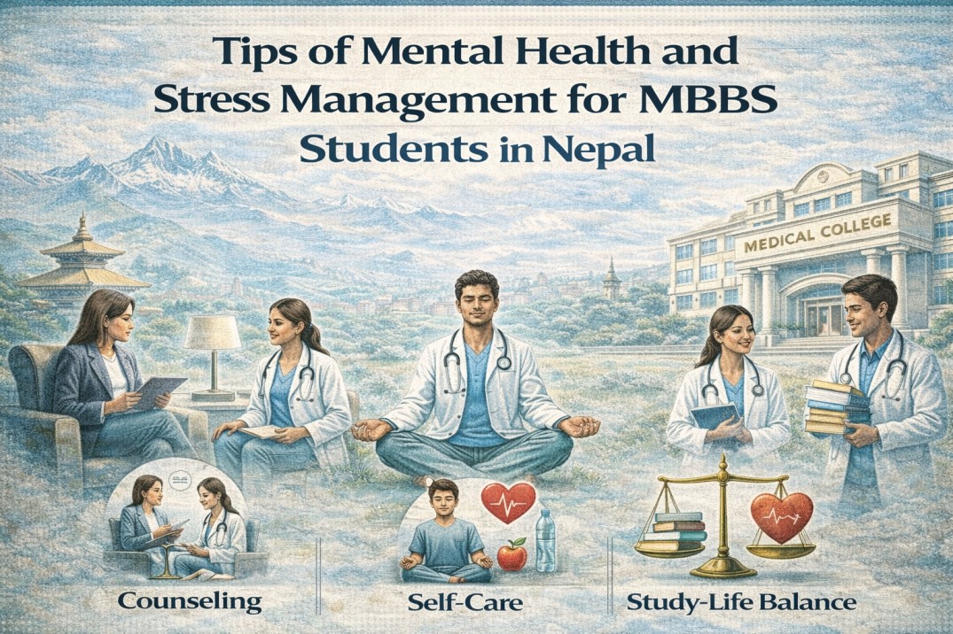 Tips of Mental Health and Stress Management for MBBS Students in Nepal