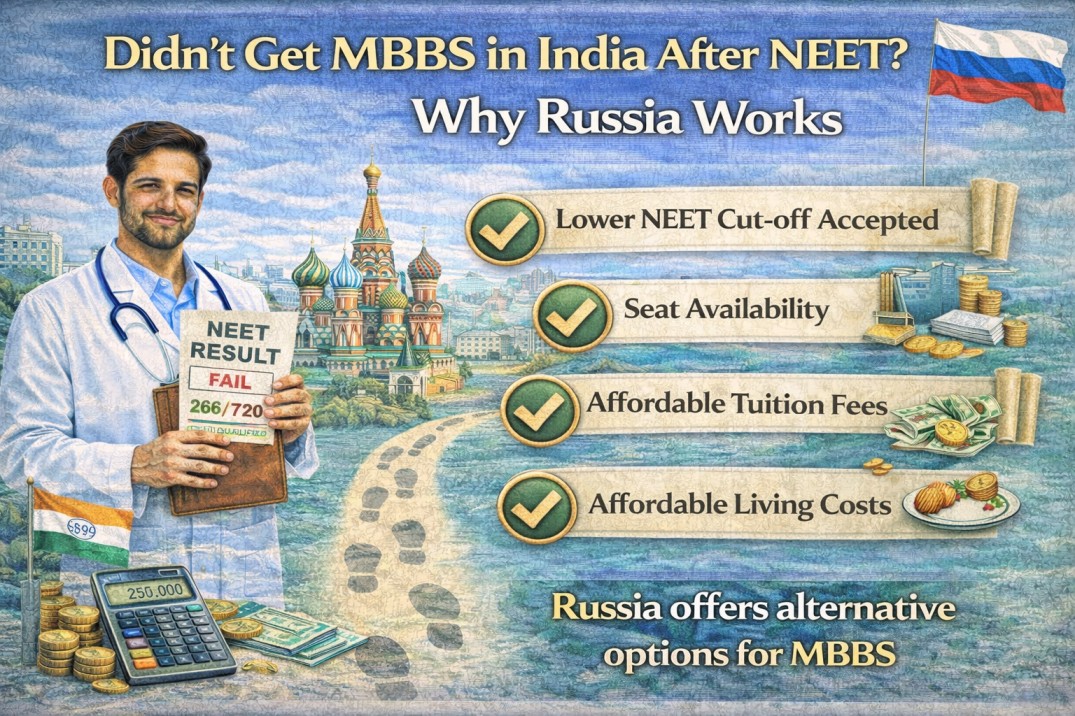 Didn’t Get MBBS in India After NEET? Why Russia Works