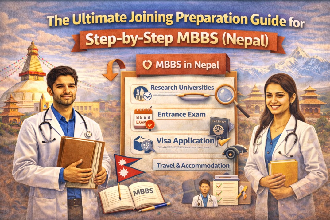 The ultimate joining preparation guide for Step-by-Step MBBS (Nepal)