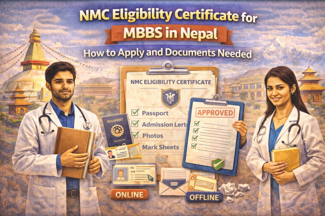 NMC Eligibility Certificate for MBBS in Nepal: How to Apply and Documents Needed