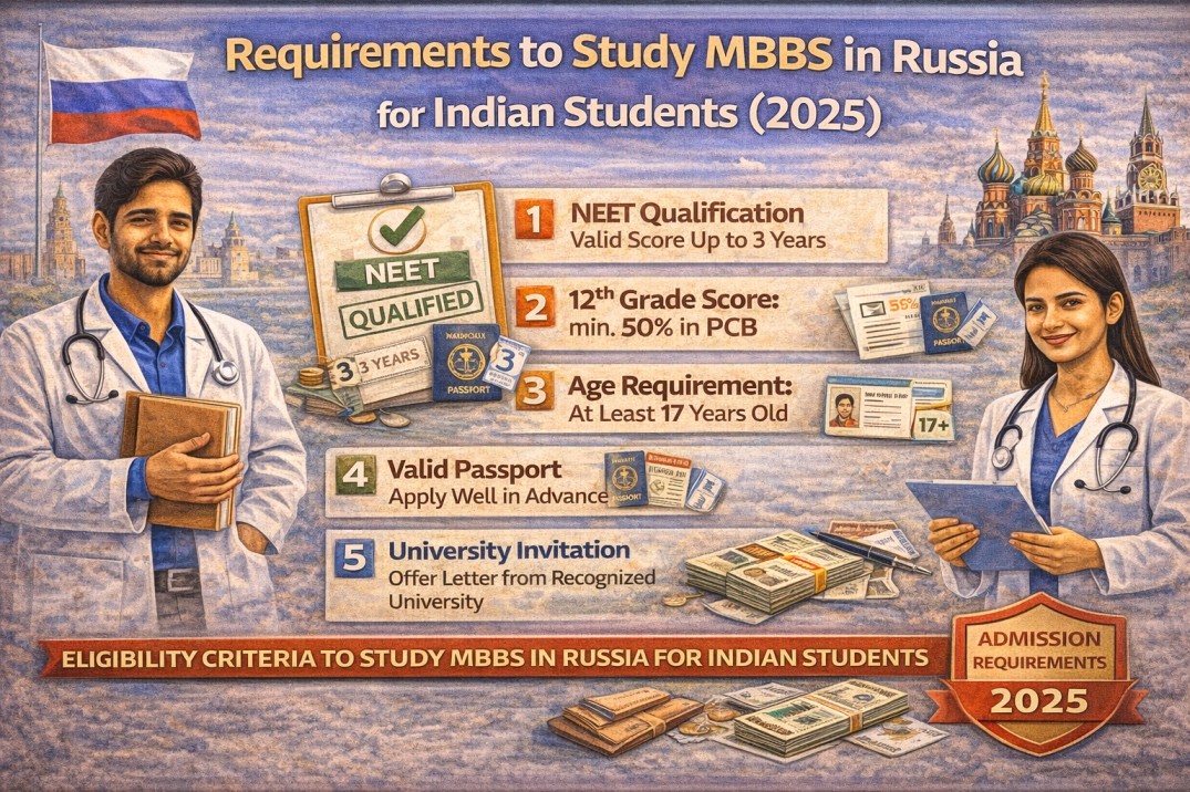 Requirements to Study MBBS in Russia for Indian Students (2025)