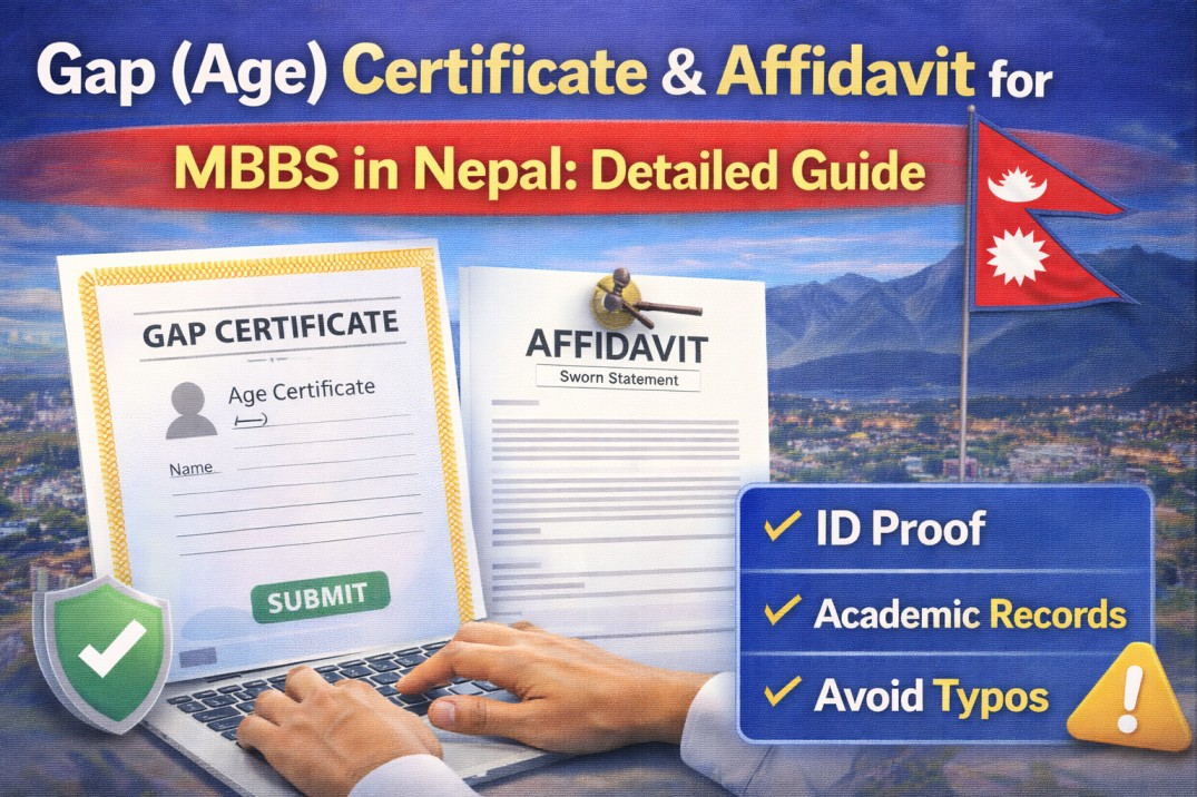 Gap (Age) Certificate & Affidavit for MBBS in Nepal: Detailed Guide