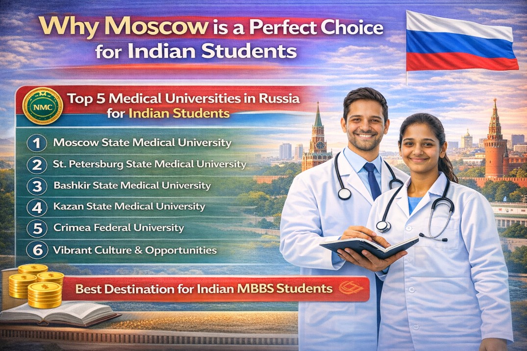 Why Moscow is a Perfect Choice for Indian Students?