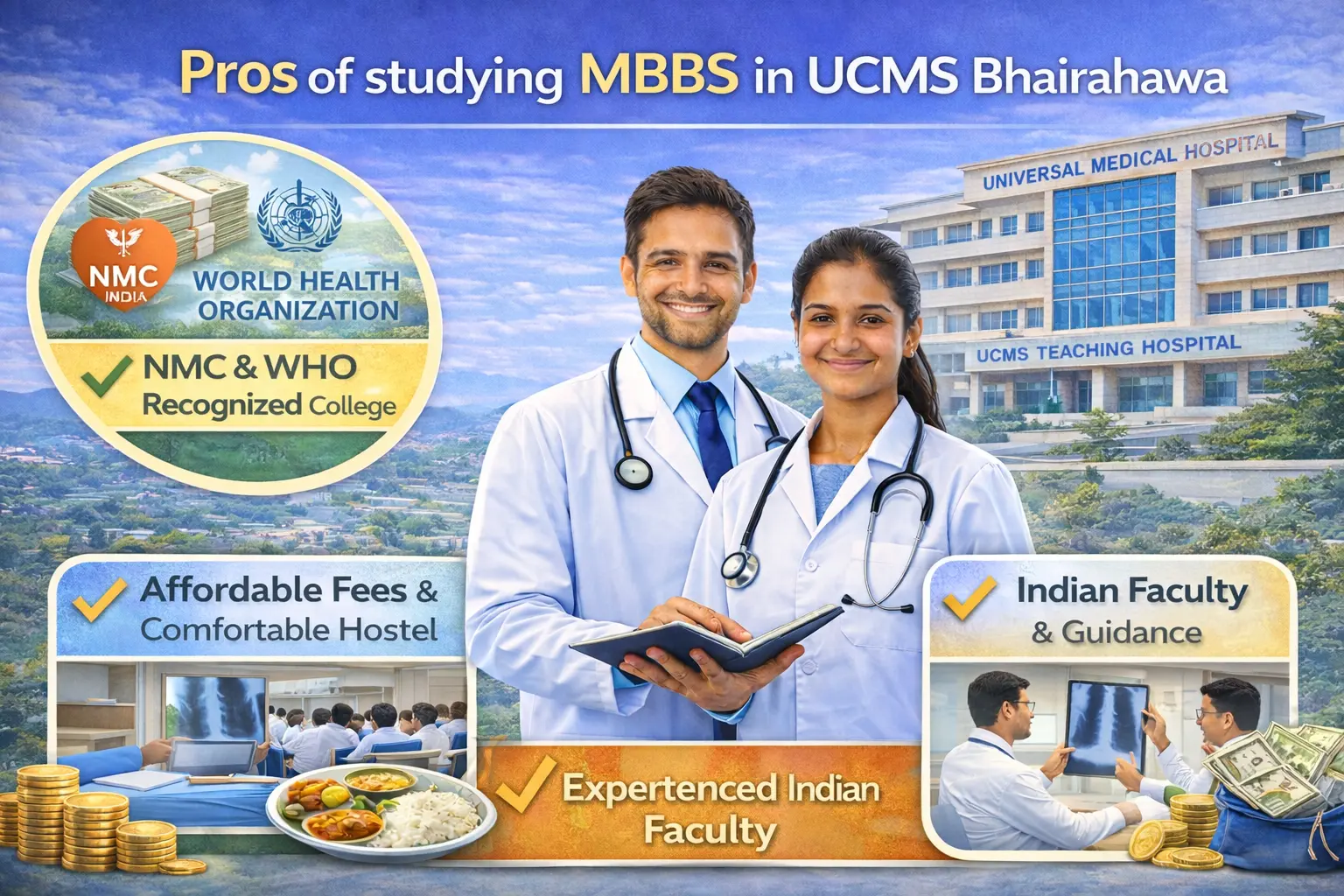 Pros of studying MBBS in UCMS Bhairahawa