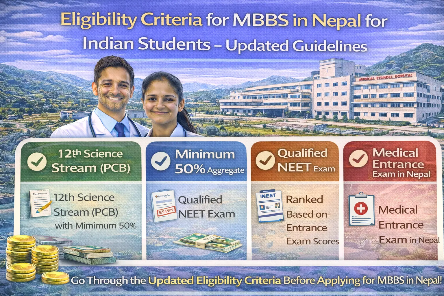 Eligibility Criteria for MBBS in Nepal for Indian Students – New Updates 2020-21