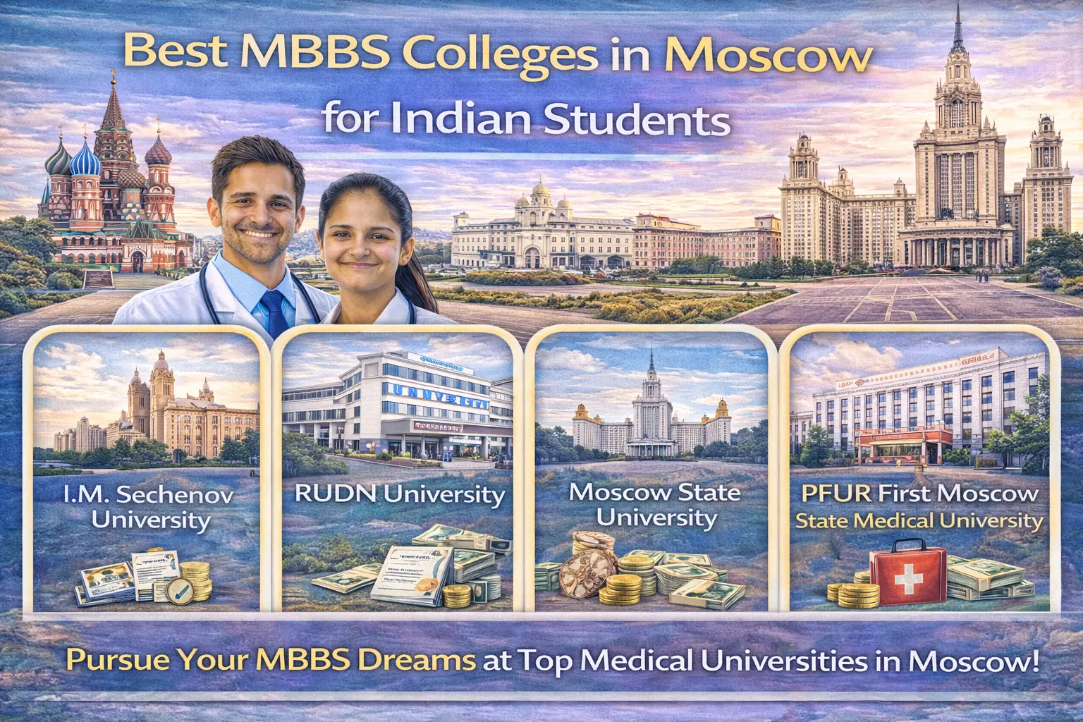 Top MBBS Universities in Moscow for Indian students