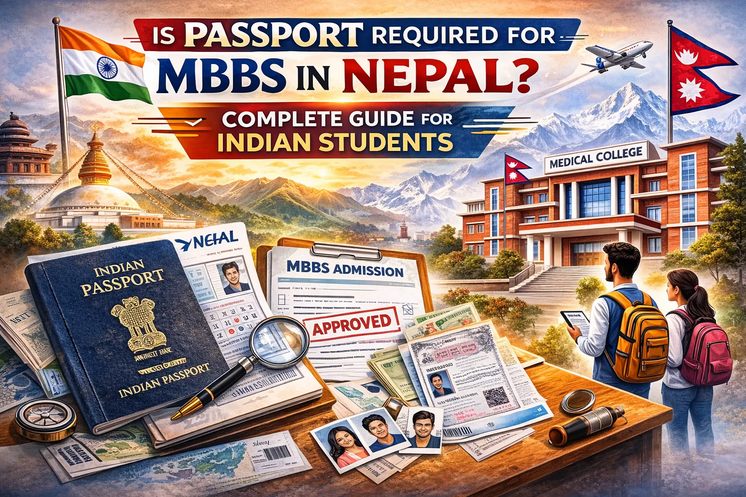 Do I Need a Passport for MBBS in Nepal? Complete Guide for Indian Students