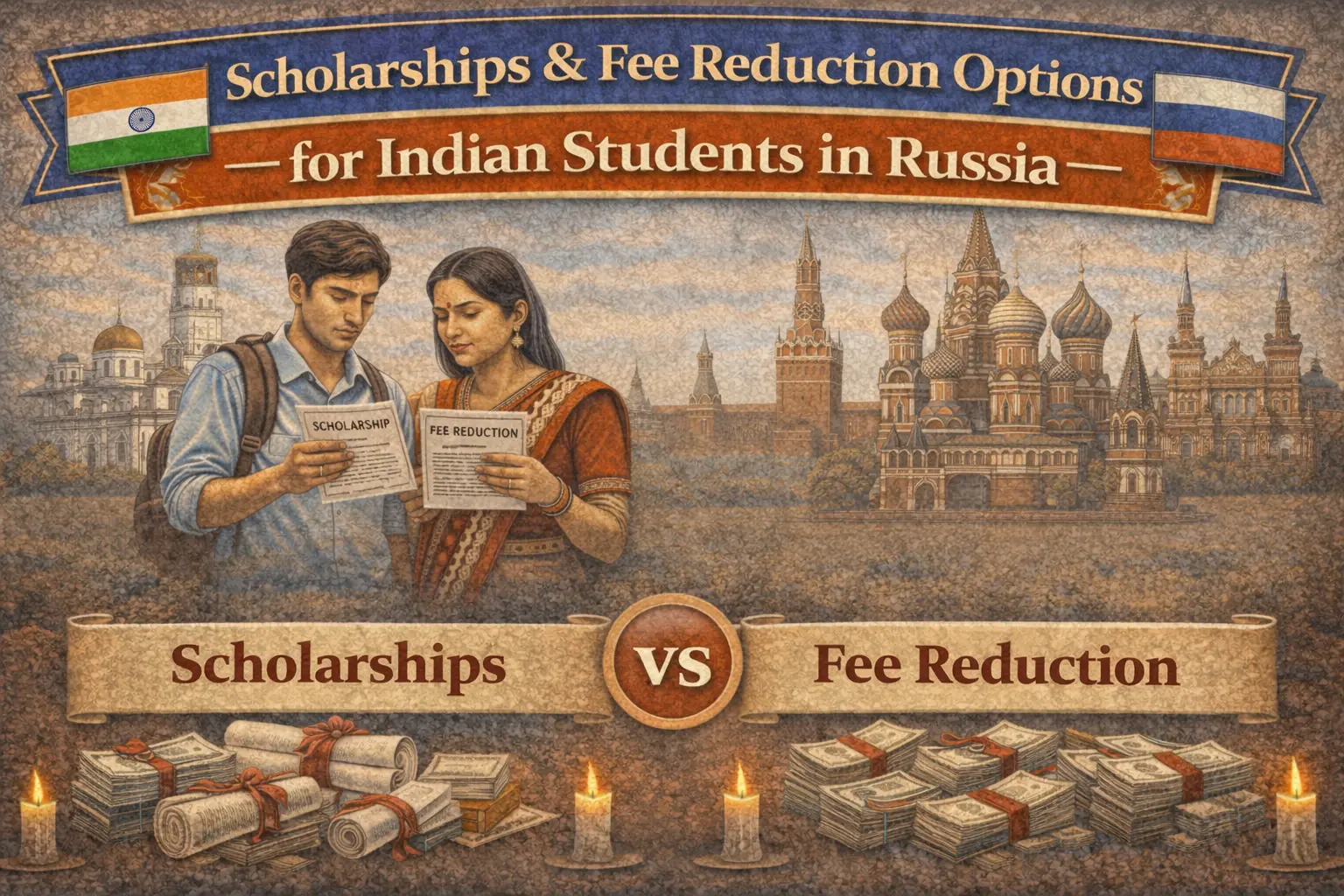 Scholarships for Indian Students to Study in Russia