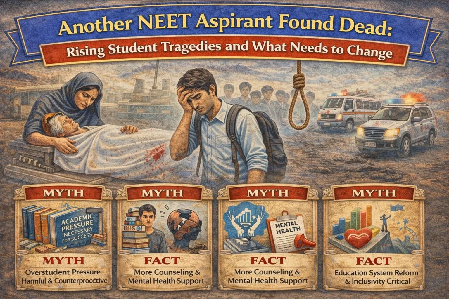 Another NEET Aspirant Found Dead: Rising Student Tragedies and What Needs to Change