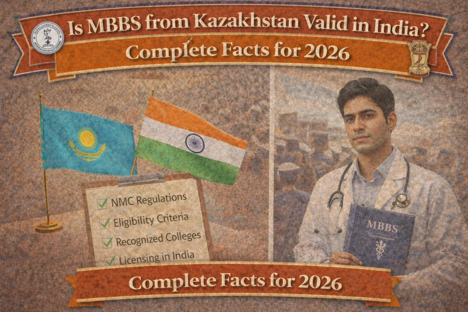 Is it possible to get an MBBS degree from Kazakhstan in India? All the information you need for 2026