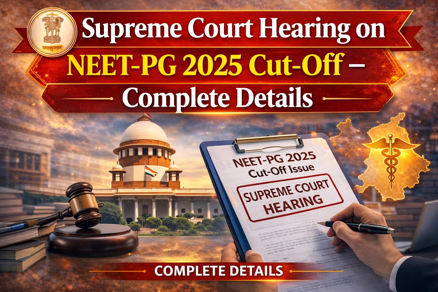 NEET-PG 2025 Cut-Off Supreme Court Hearing – Full Updates