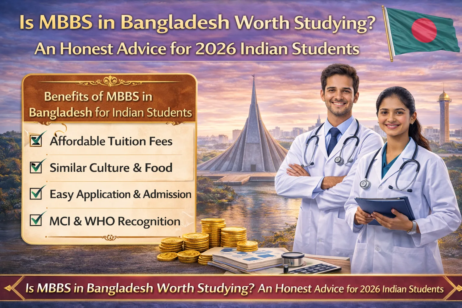 Is MBBS in Bangladesh Worth Studying? An Honest Advice for 2026 Indian Students
