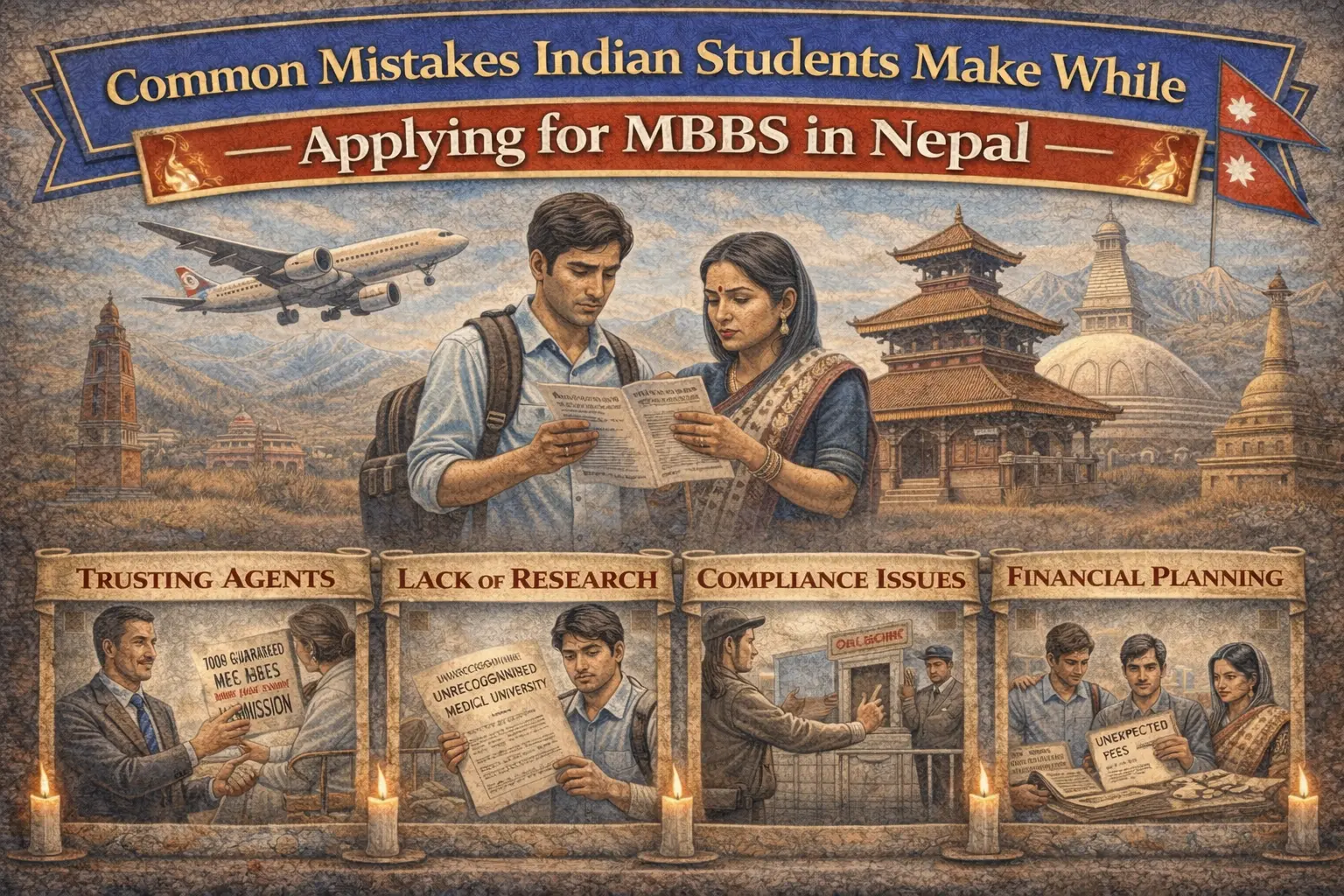 5 Mistakes To Avoid While Applying For MBBS In Nepal From India