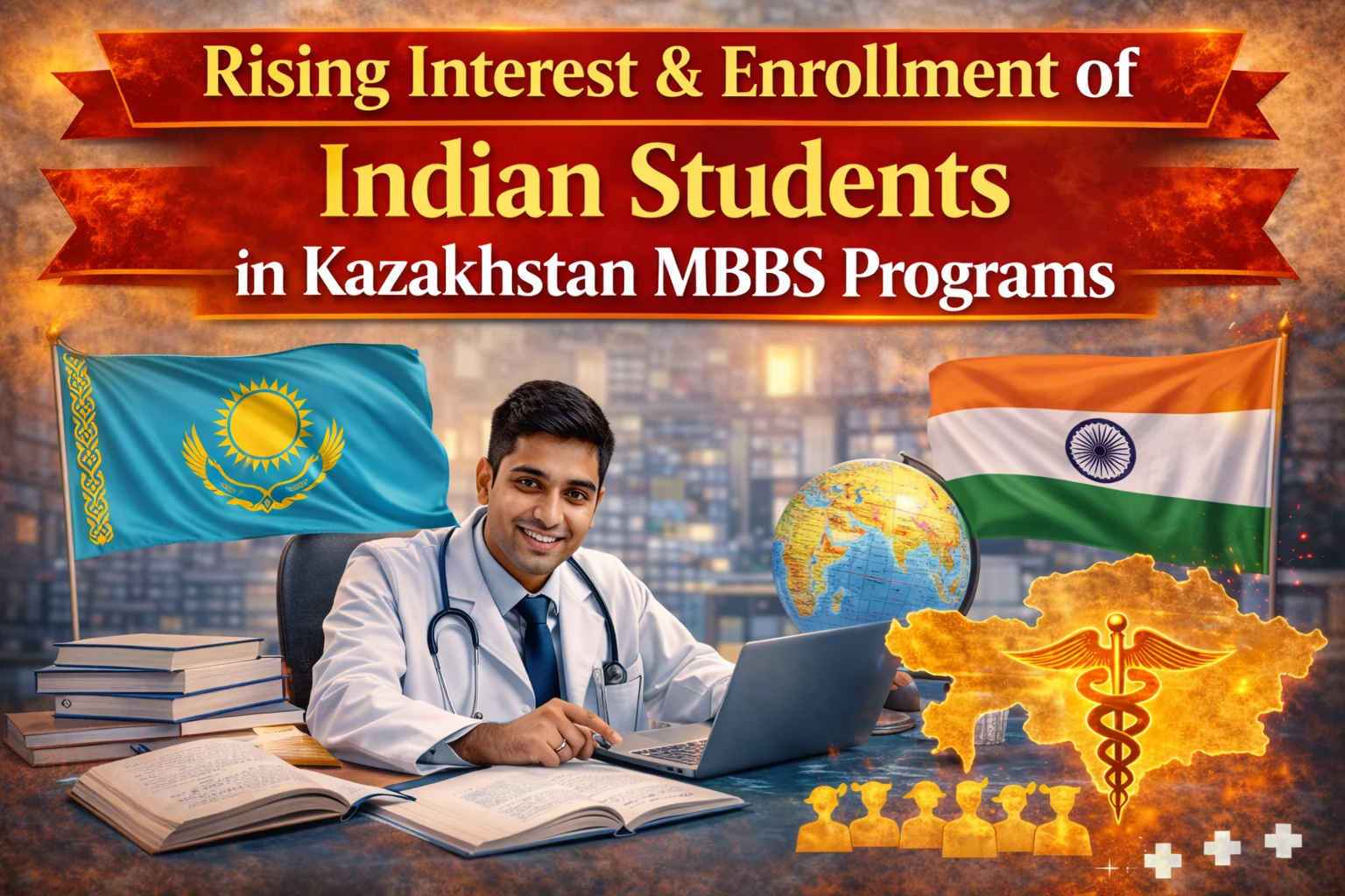 Increasing Interest & Enrollment of Indian Students in Kazakhstan MBBS Programs