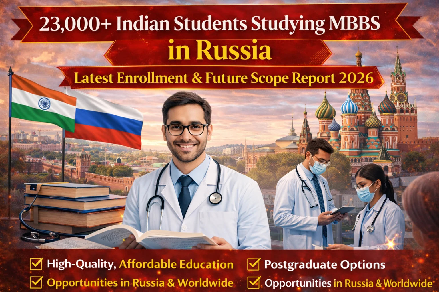 Russia: The one replay in which there is no boring experience. Over 23000 MBBS in Russia - Mackenzie Education Pvt.